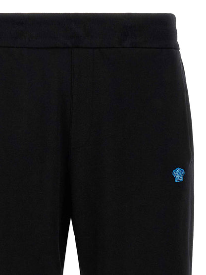 Black Cotton Joggers (Workout Pants)