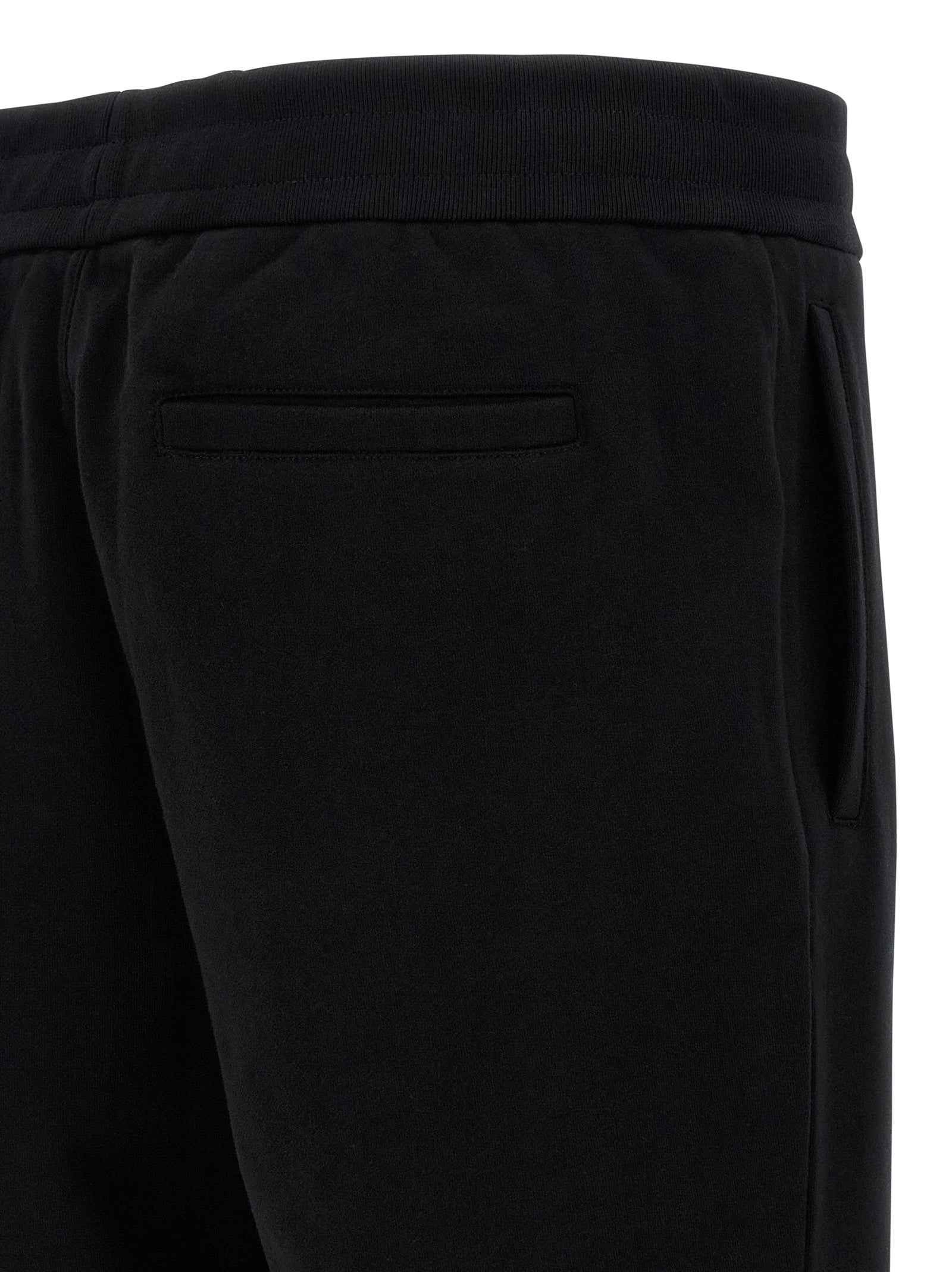 Black Cotton Joggers (Workout Pants)