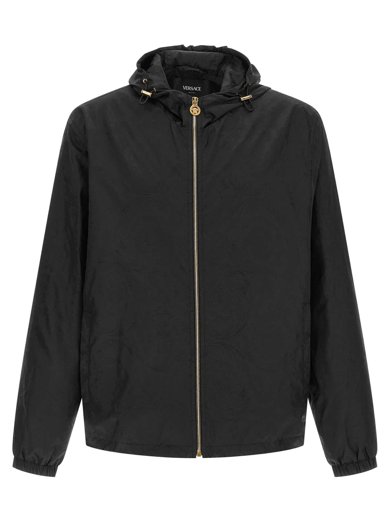 Black Nylon Shell Jacket