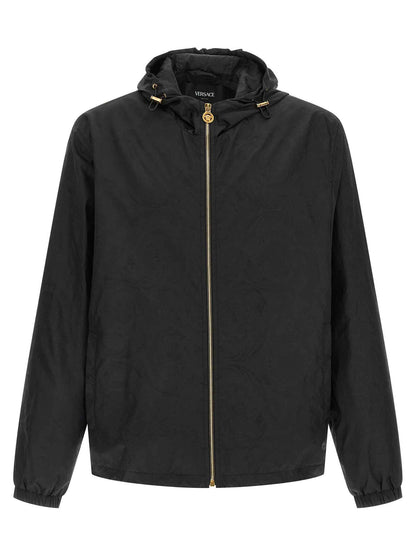 Black Nylon Shell Jacket