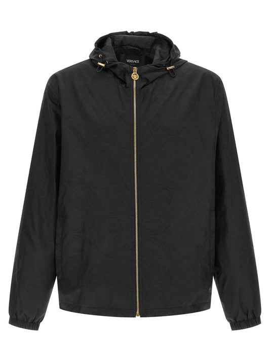 Black Nylon Shell Jacket