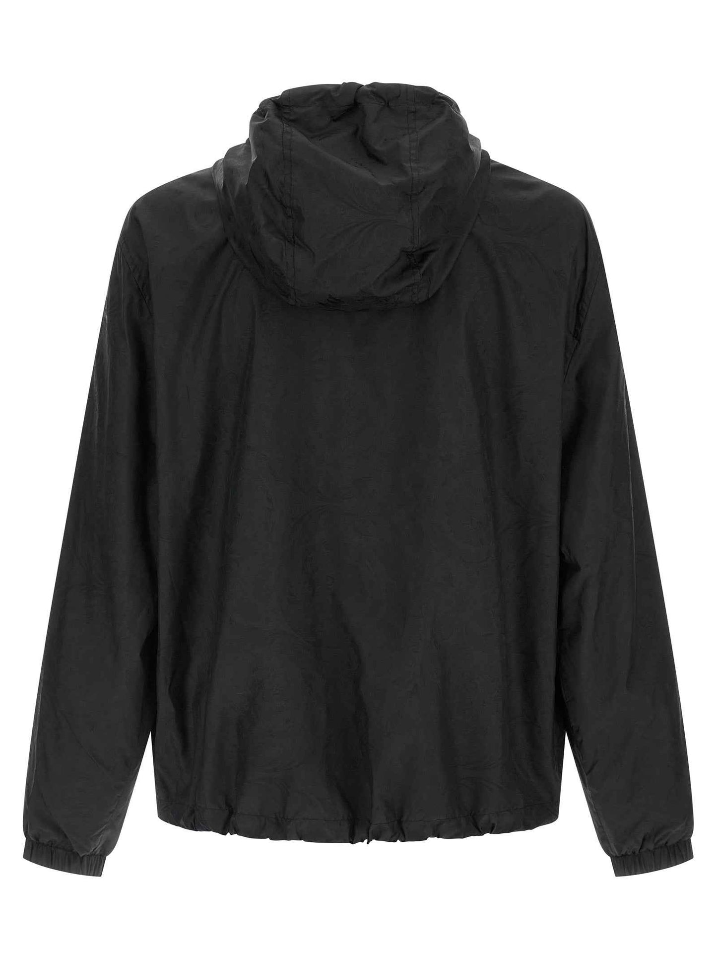 Black Nylon Shell Jacket