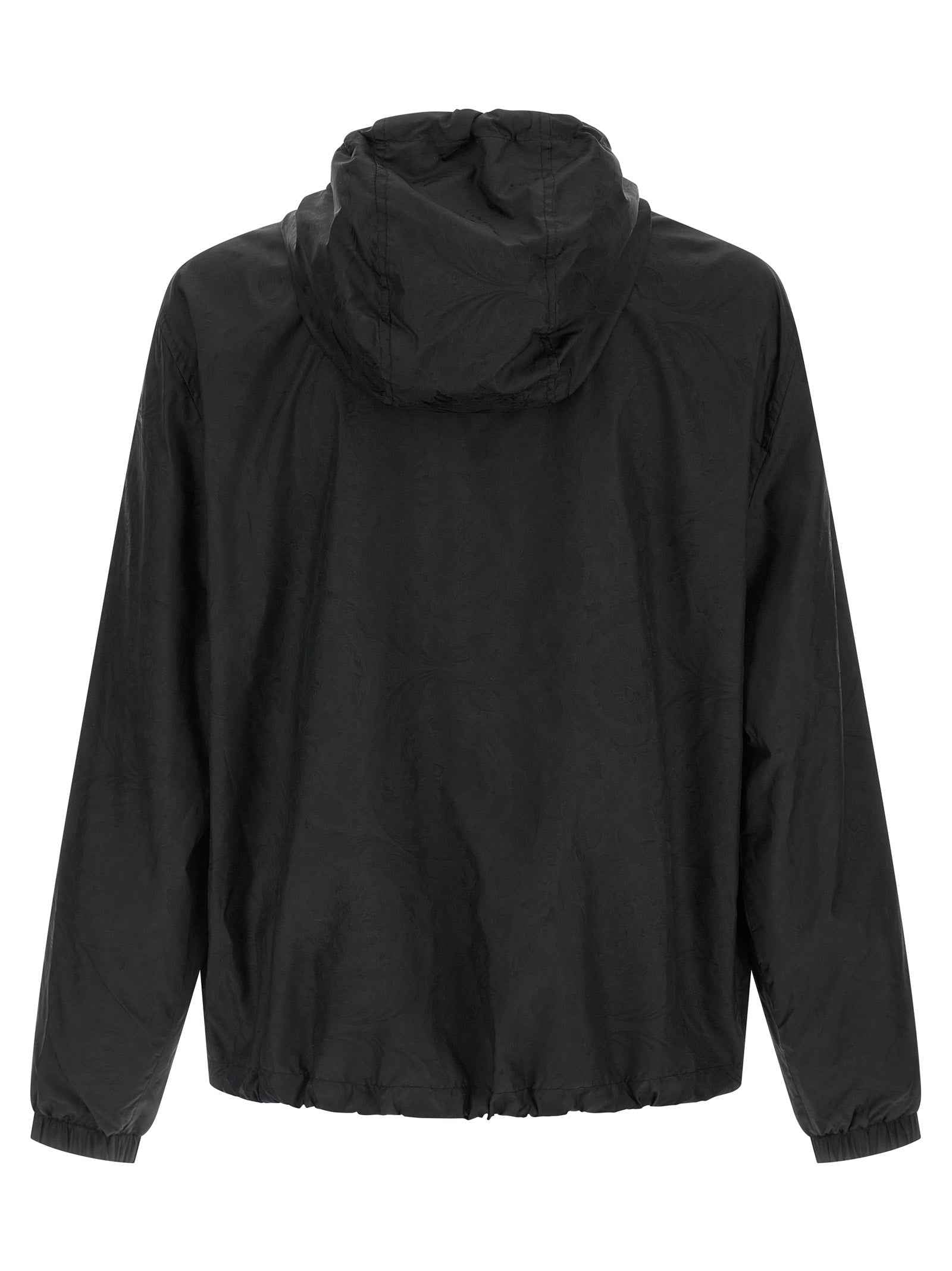 Black Nylon Shell Jacket