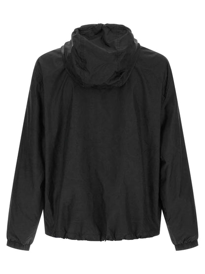 Black Nylon Shell Jacket
