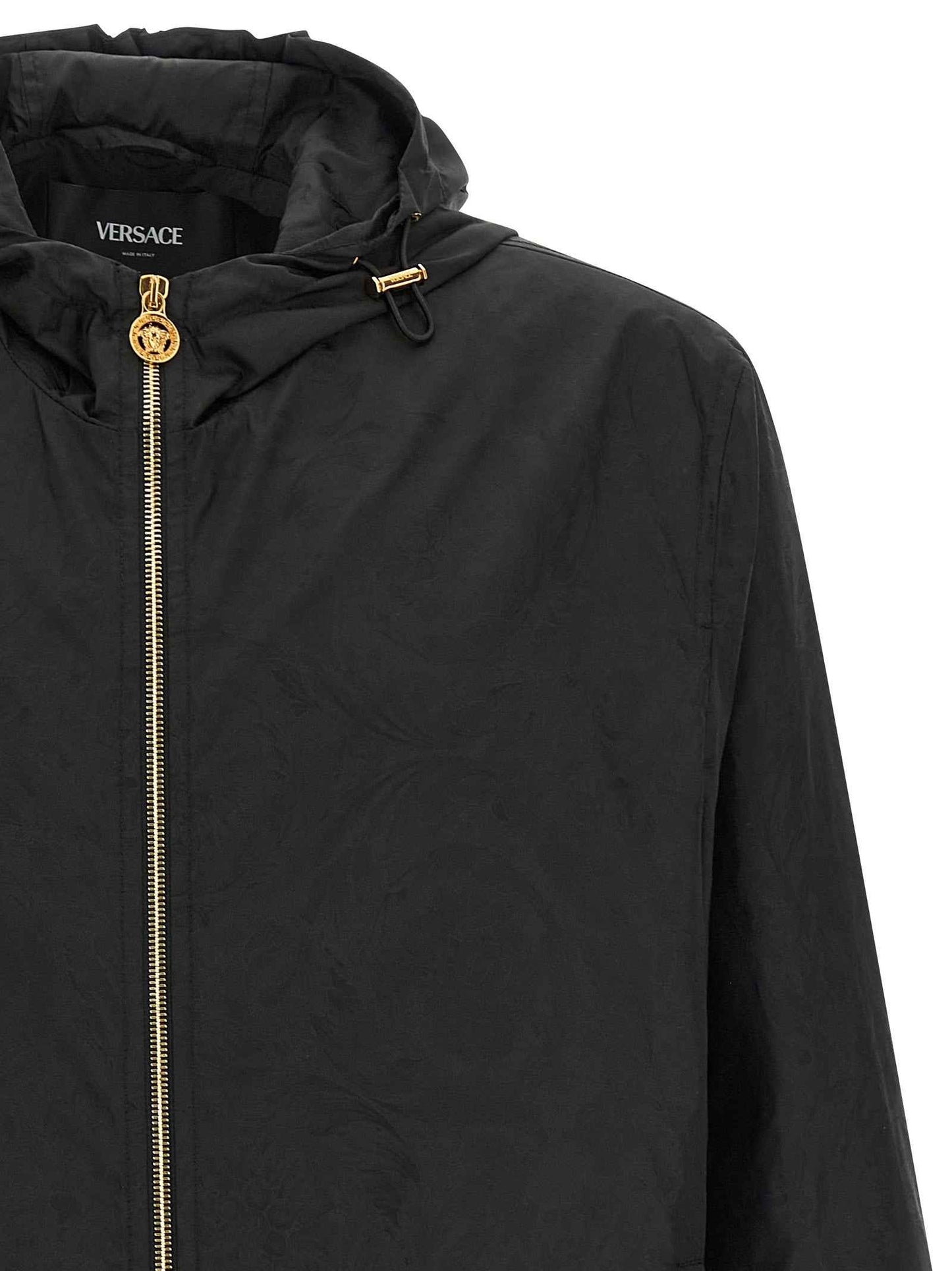 Black Nylon Shell Jacket