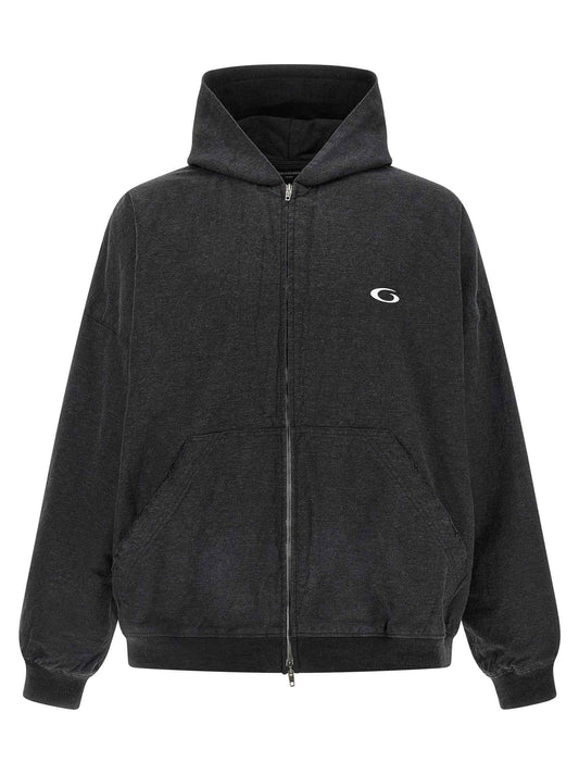 Gray Cotton Sweatshirt