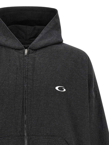 Gray Cotton Sweatshirt
