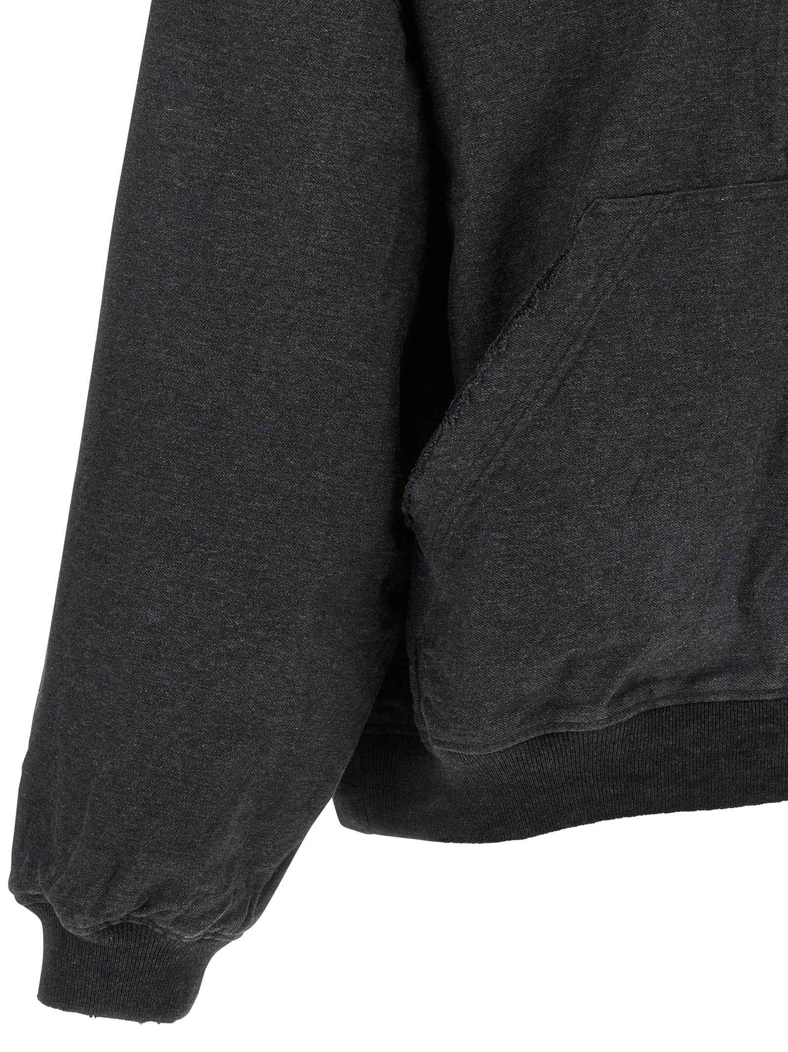 Gray Cotton Sweatshirt