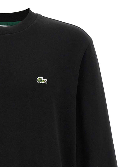 Black Cotton Sweatshirt