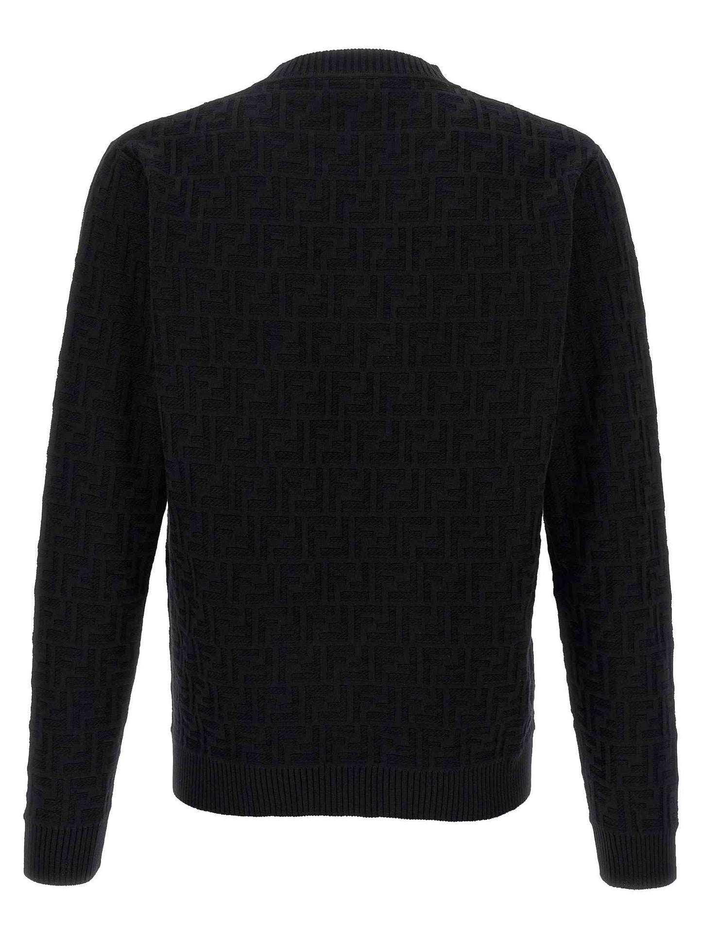 Black Cotton Cardigan