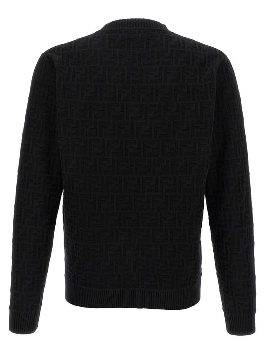 Black Cotton Cardigan