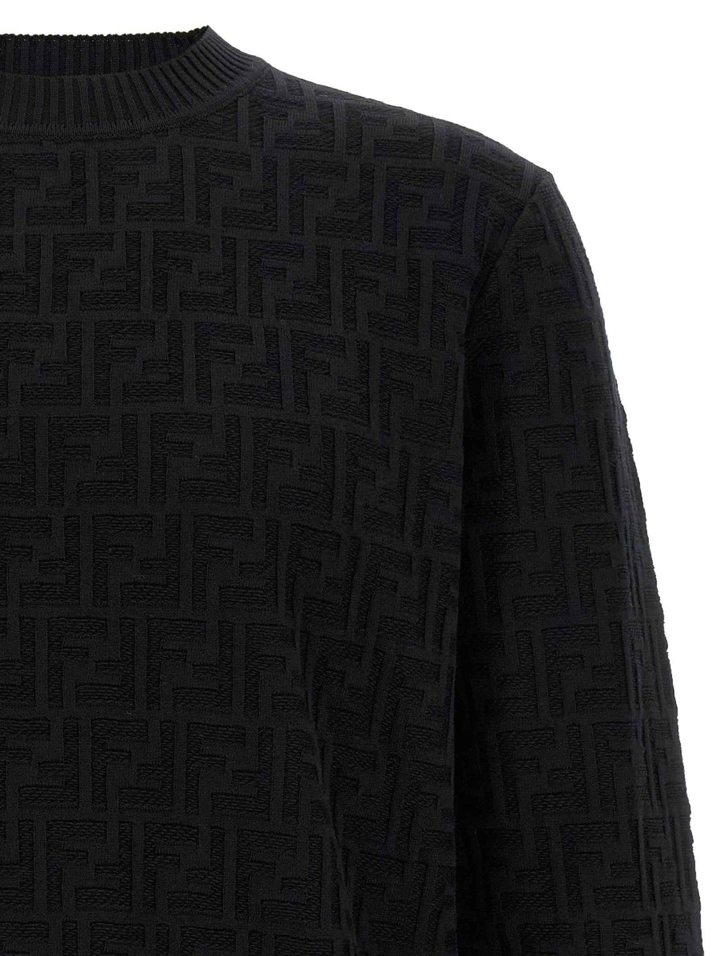 Black Cotton Cardigan