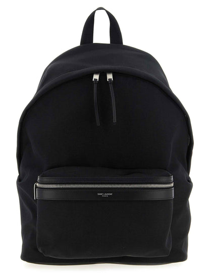 Black Polyamide Backpack