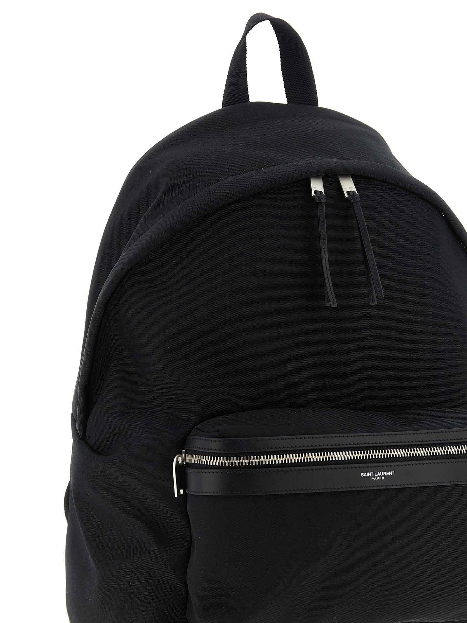 Black Polyamide Backpack