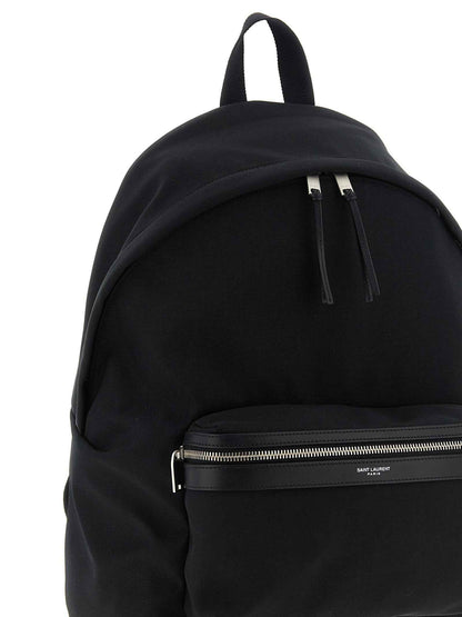 Black Polyamide Backpack