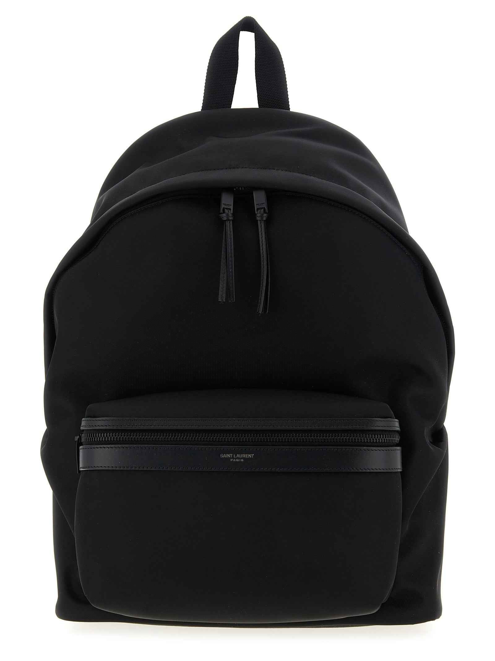 Black Polyamide Backpack