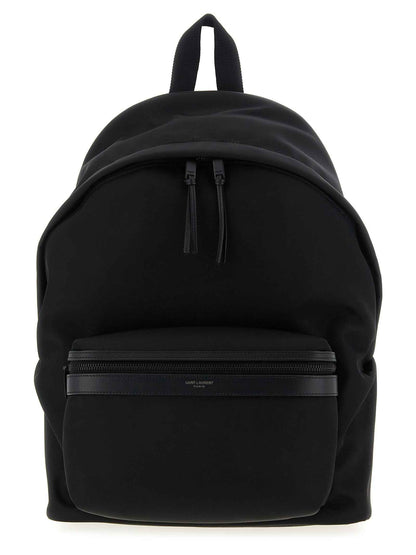 Black Polyamide Backpack