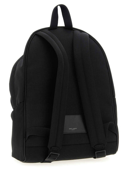 Black Polyamide Backpack