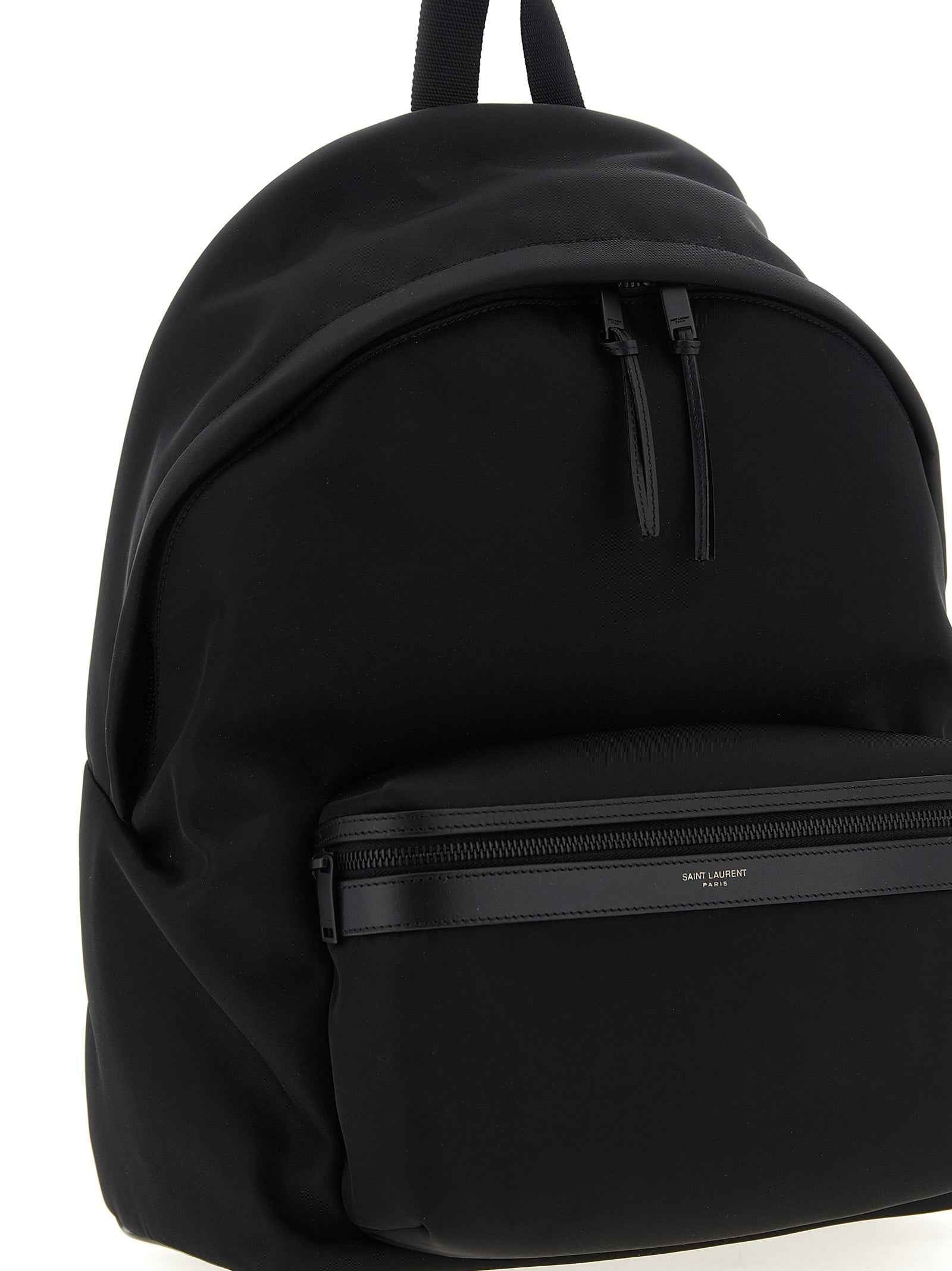 Black Polyamide Backpack