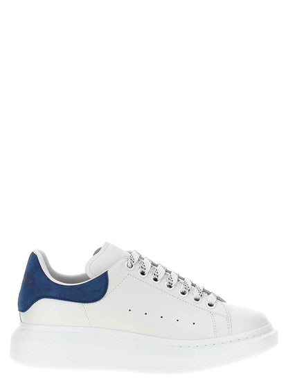 Blue Calfskin Chunky Sneakers
