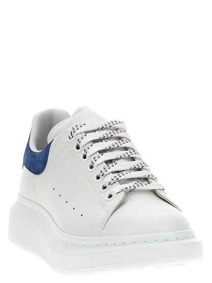 Blue Calfskin Chunky Sneakers