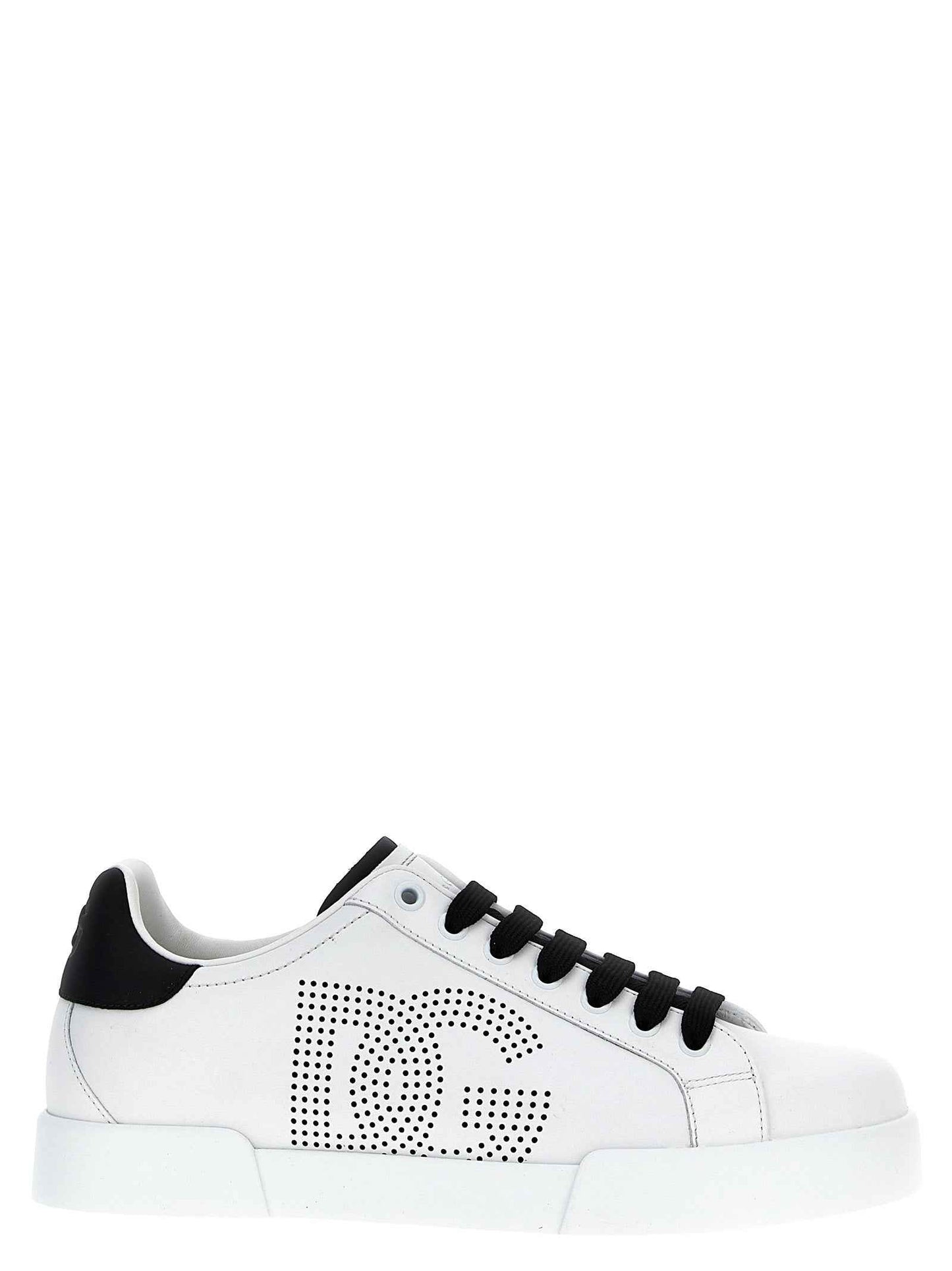 Bicolor Calfskin Low Top Sneakers