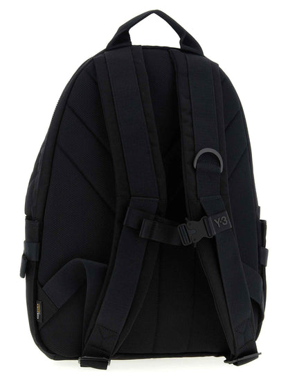 Black Polyamide Backpack
