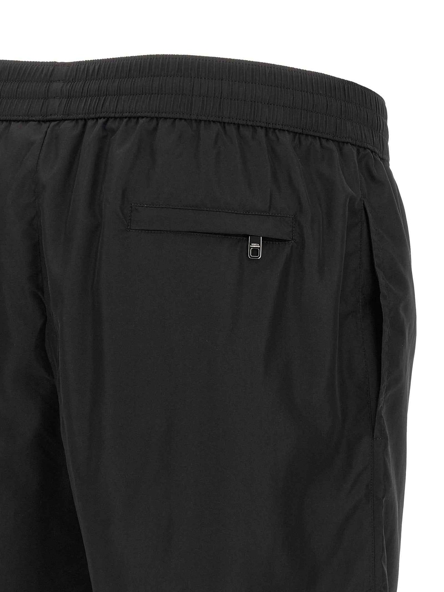 Black Polyamide Swim Shorts