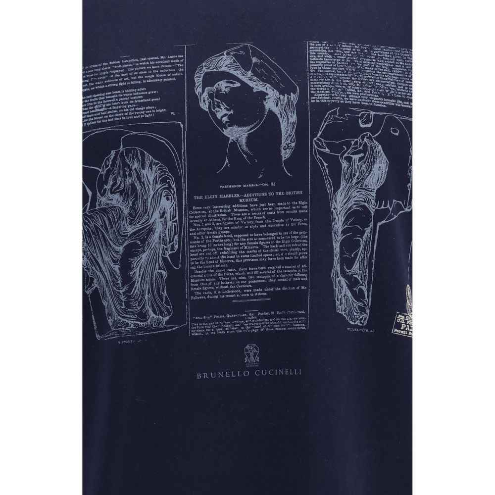 Blue Cotton T-Shirt
