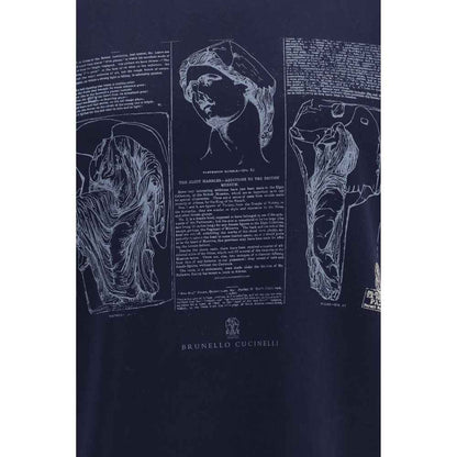Blue Cotton T-Shirt