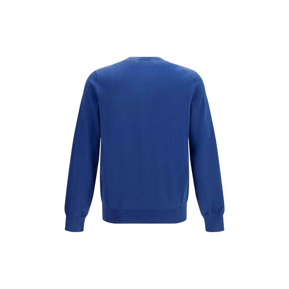 Blue Cotton Sweatshirt