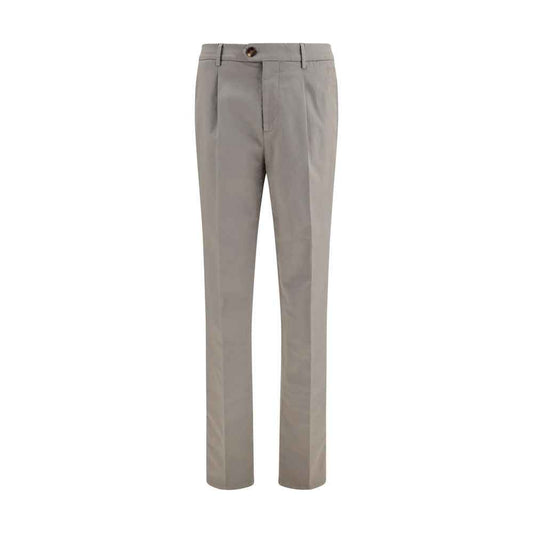 Bicolor Cotton Chino Pants