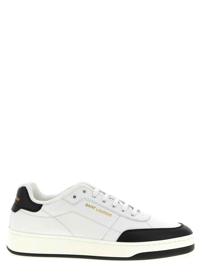 Bicolor Calfskin Low Top Sneakers