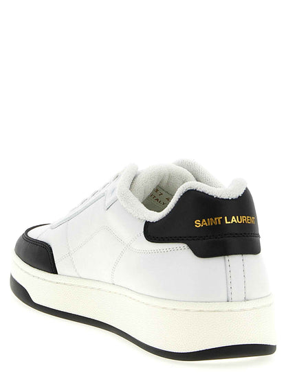 Bicolor Calfskin Low Top Sneakers