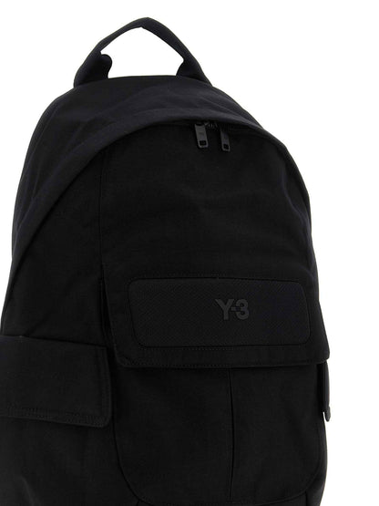 Black Polyamide Backpack