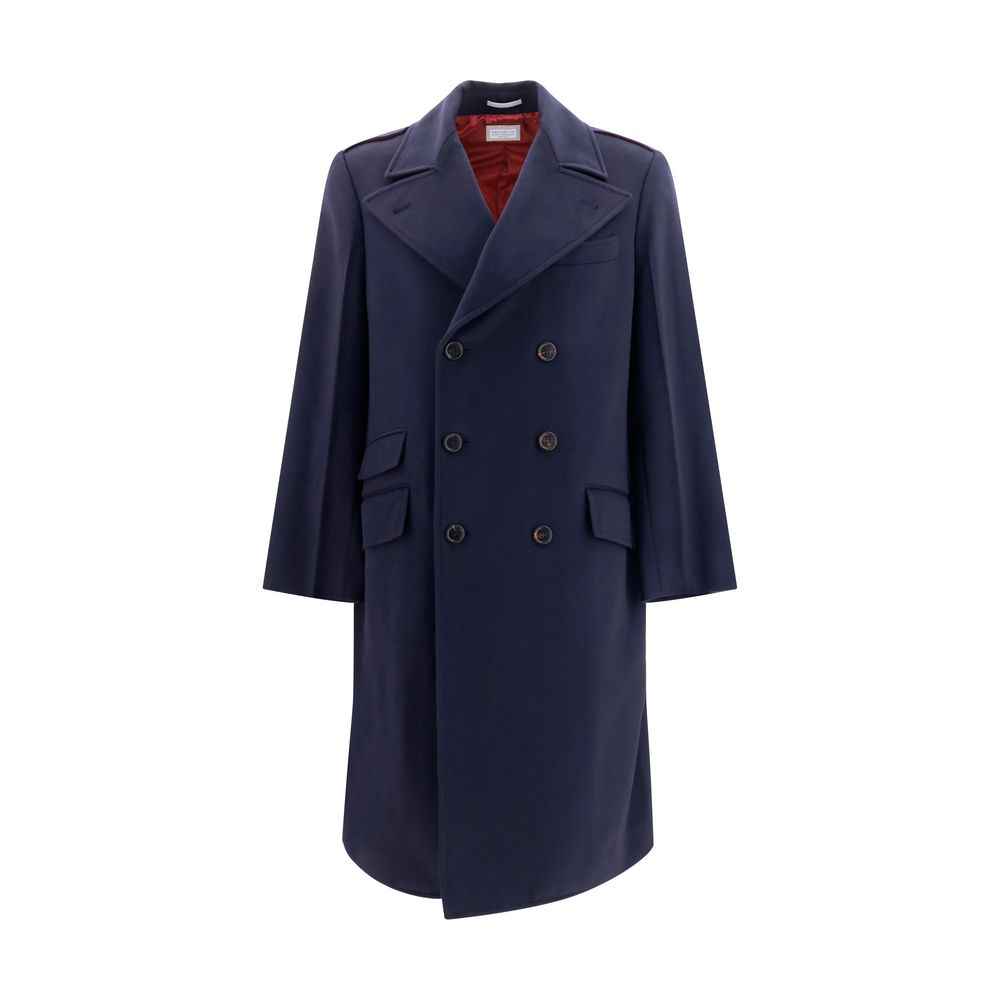 Blue Wool Oves Aries Coat