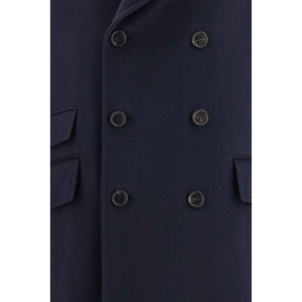 Blue Wool Oves Aries Coat