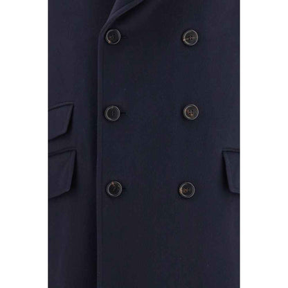Blue Wool Oves Aries Coat