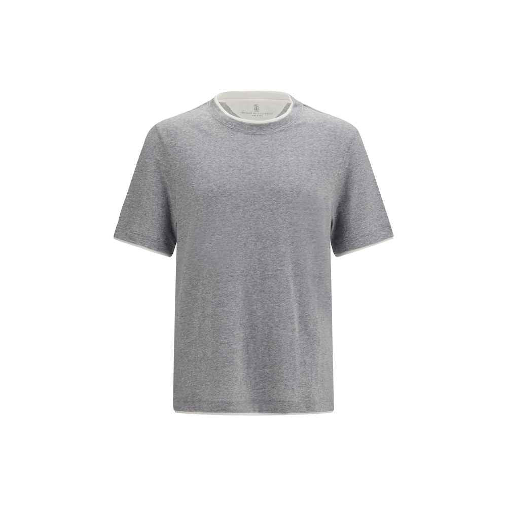 Gray Cotton T-Shirt