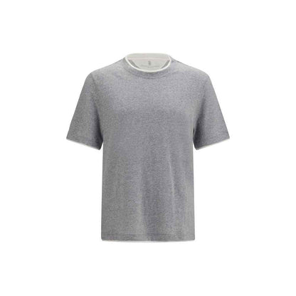 Gray Cotton T-Shirt