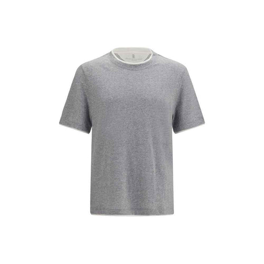 Gray Cotton T-Shirt