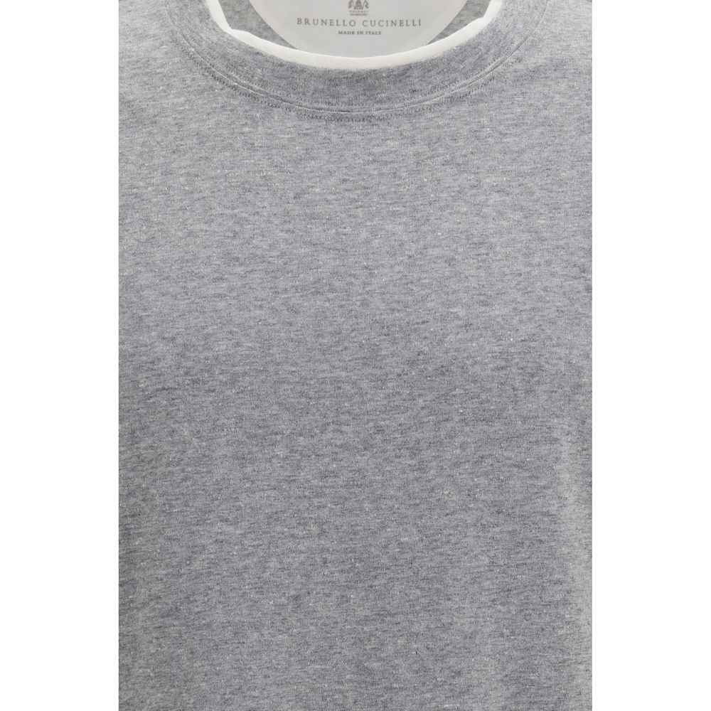Gray Cotton T-Shirt