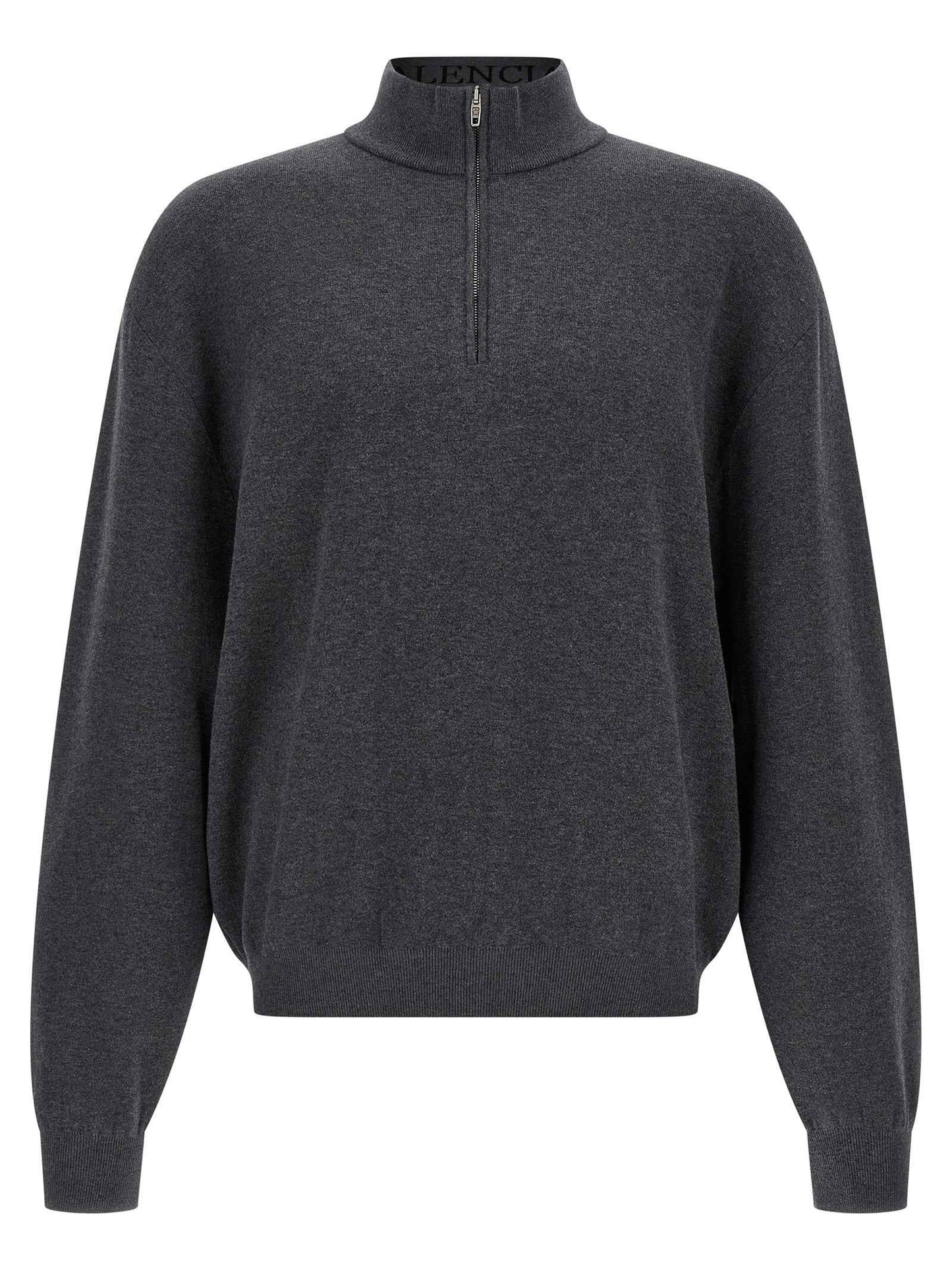 Gray Cotton Cardigan
