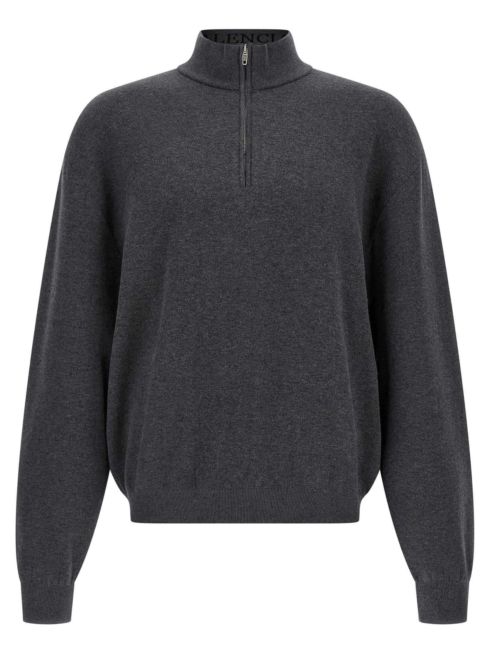 Gray Cotton Cardigan