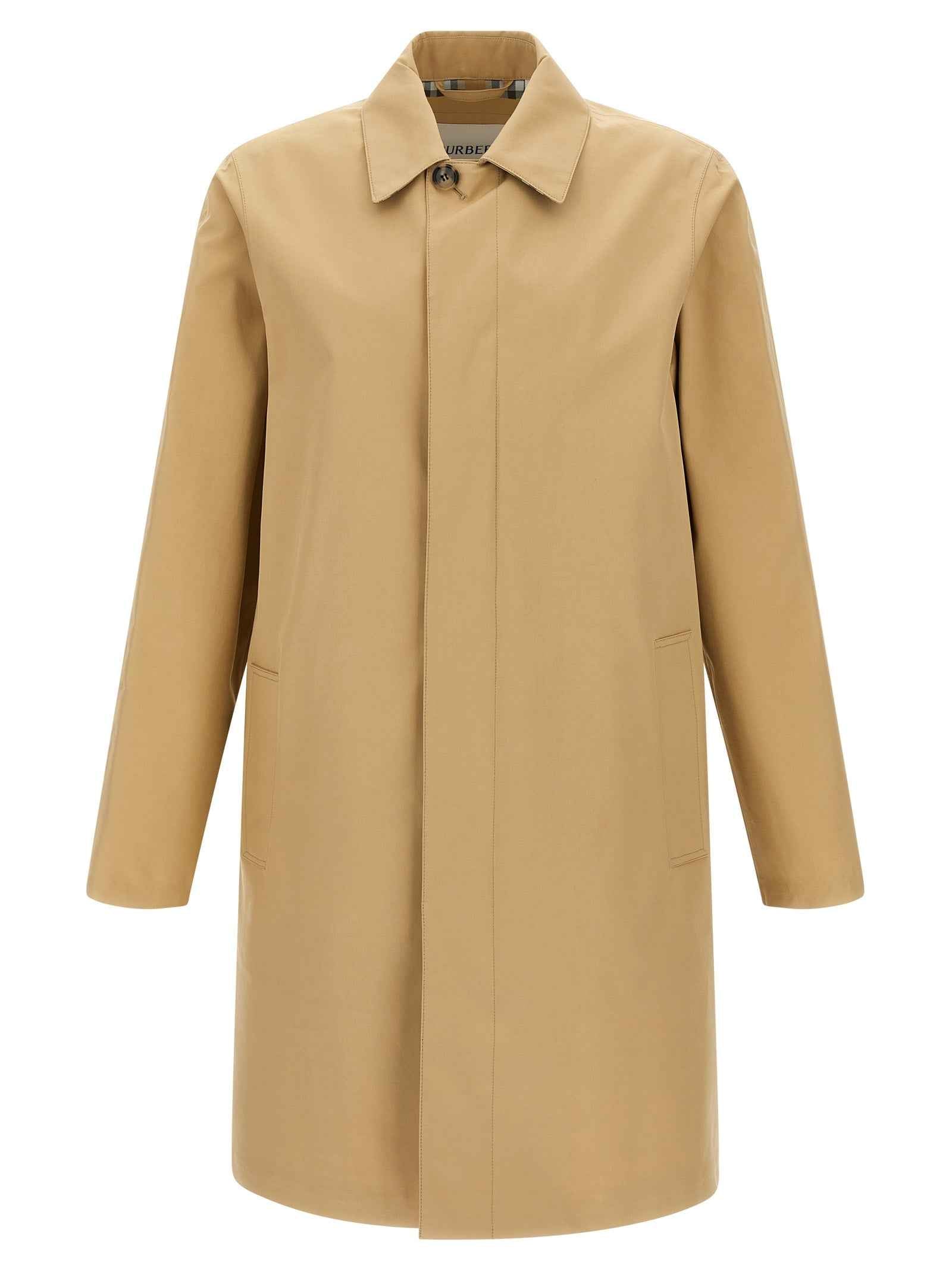 Beige Cotton Coat