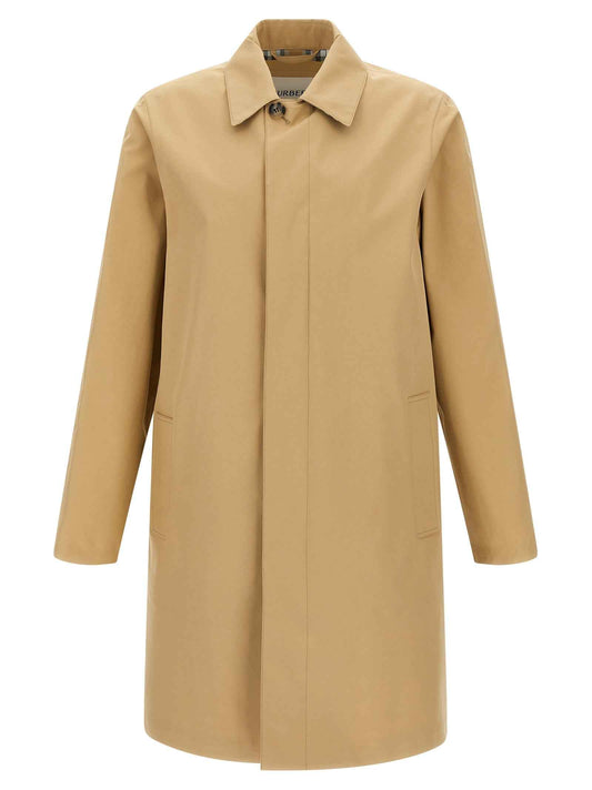 Beige Cotton Coat