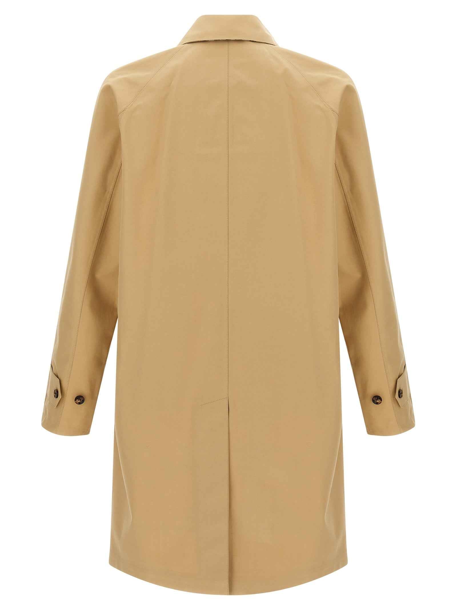 Beige Cotton Coat