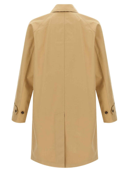 Beige Cotton Coat