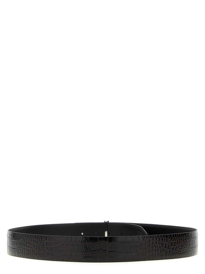 Brown Calfskin Belt
