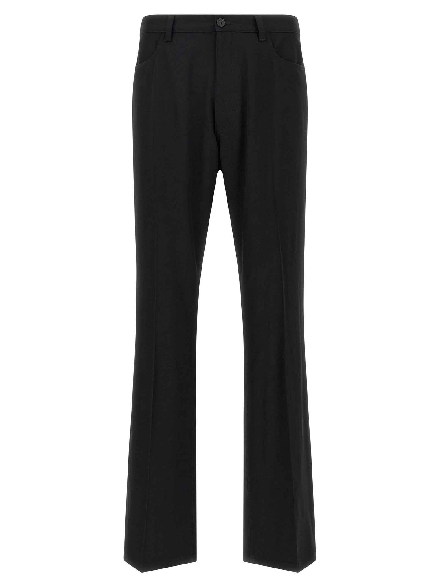 Black Wool Dress Pants